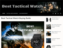 Tablet Screenshot of besttacticalwatch.com